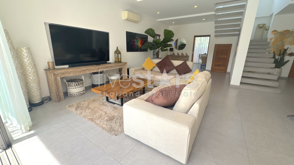 Belle villa 3 chambres avec piscine à vendre – Bophut, Koh Samui, photo 4