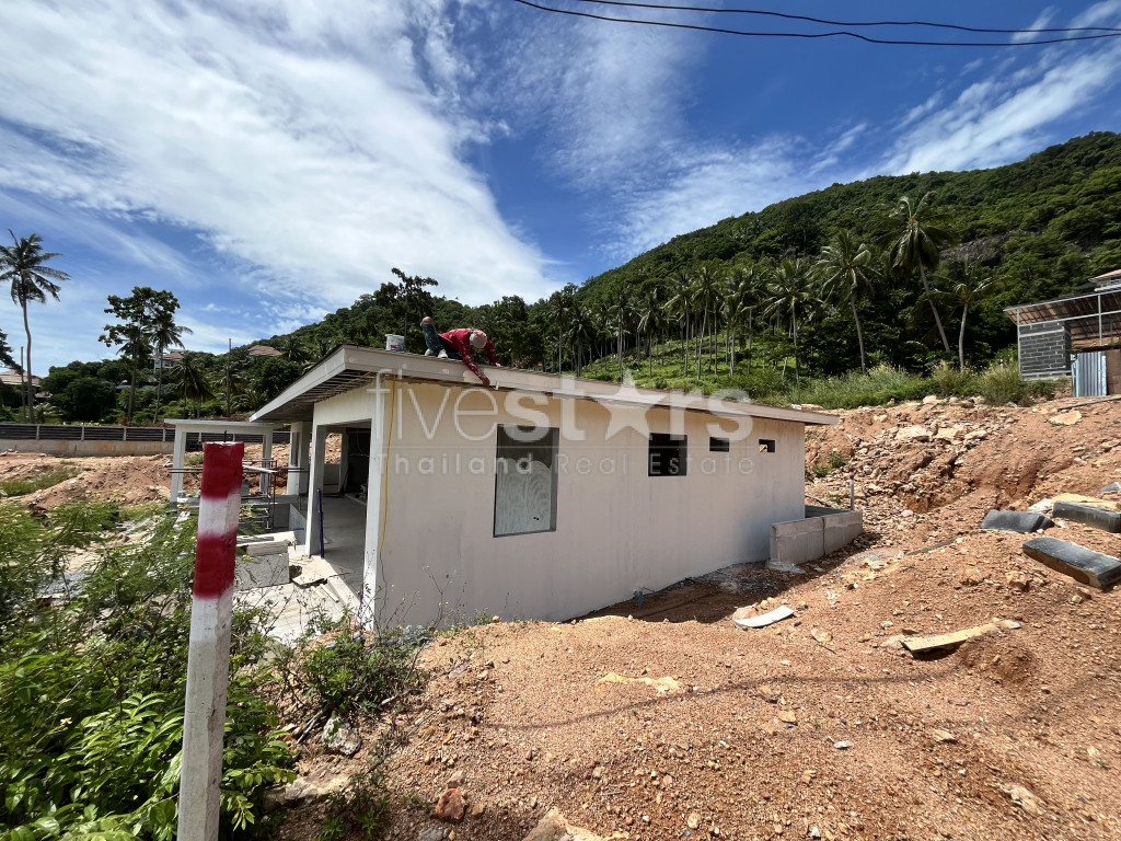 Villa sur plan vue mer a vendre 3 chambres Bang Por Koh Samui, photo 9