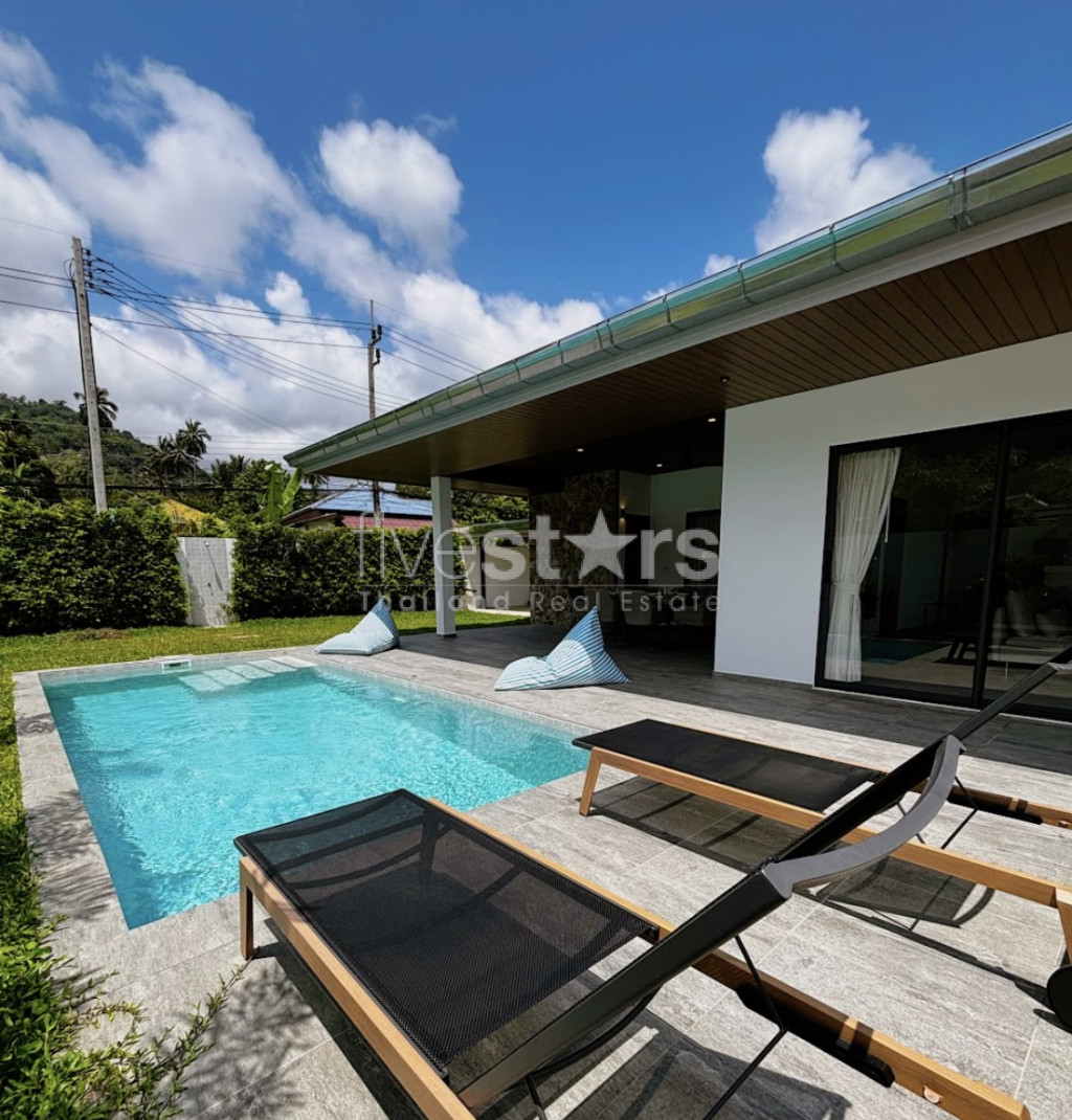 A vendre 3 chambres villa neuve Lamai Koh Samui