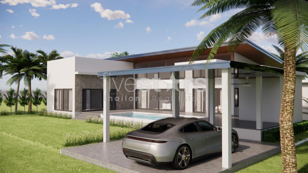 Villa 3 chambres sur plan Bantai Koh Samui, photo 4