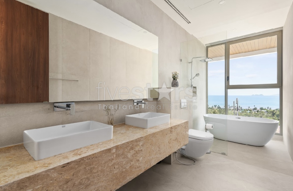 Sublime villa vue mer Bang Por 4 chambres à vendre Koh Samui, photo 20