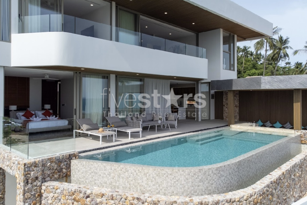 Sublime villa vue mer Bang Por 4 chambres à vendre Koh Samui, photo 4