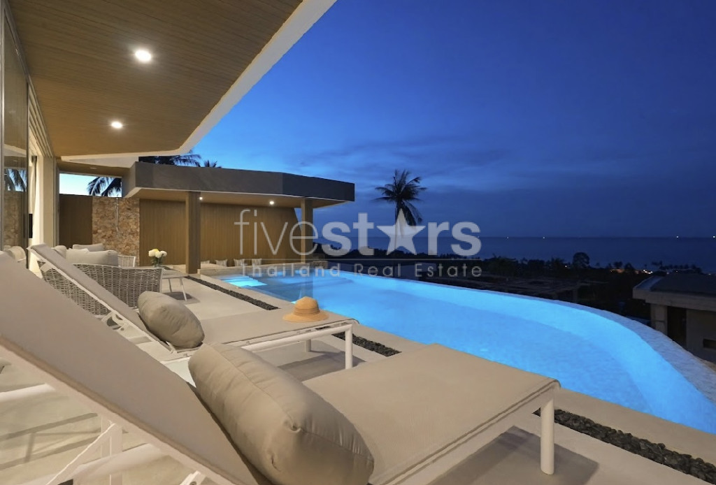 Sublime villa vue mer Bang Por 4 chambres à vendre Koh Samui, photo 8