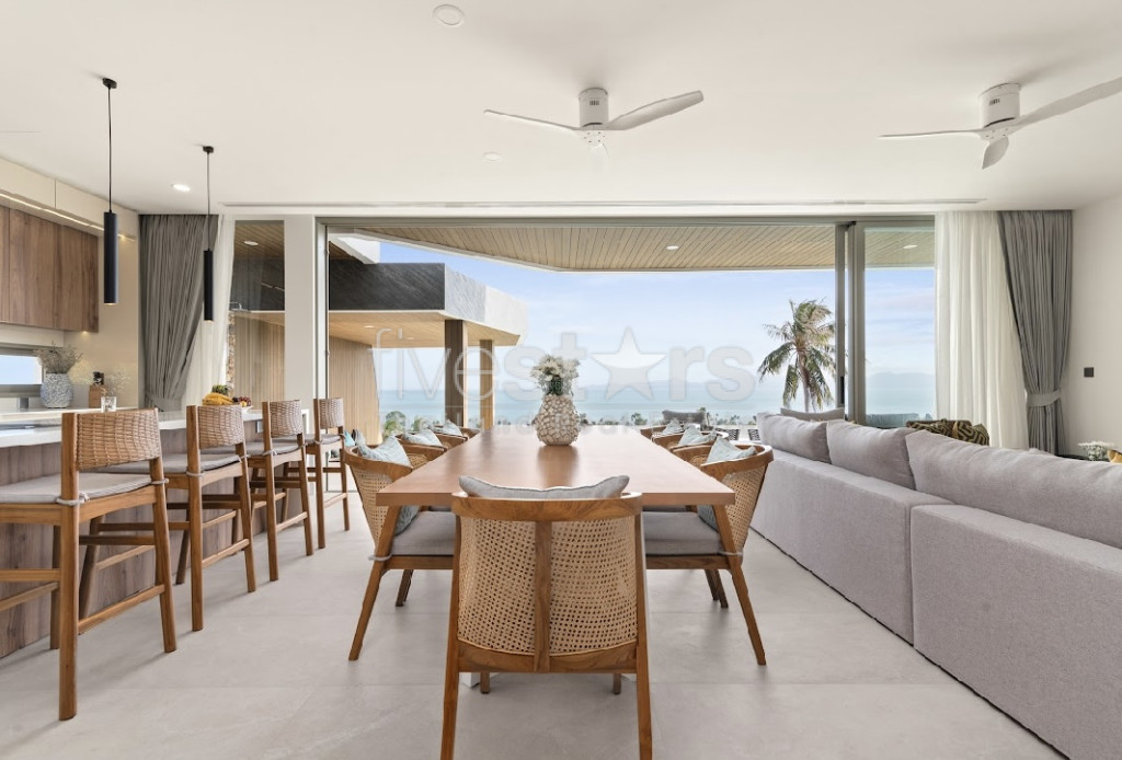 Sublime villa vue mer Bang Por 4 chambres à vendre Koh Samui, photo 11