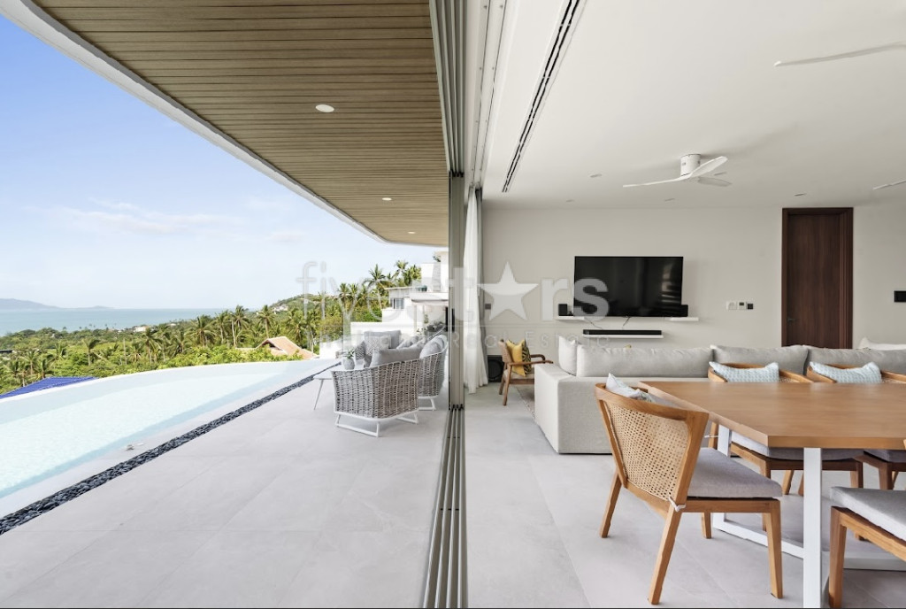 Sublime villa vue mer Bang Por 4 chambres à vendre Koh Samui, photo 14