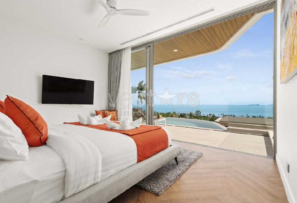 Sublime villa vue mer Bang Por 4 chambres à vendre Koh Samui, photo 21