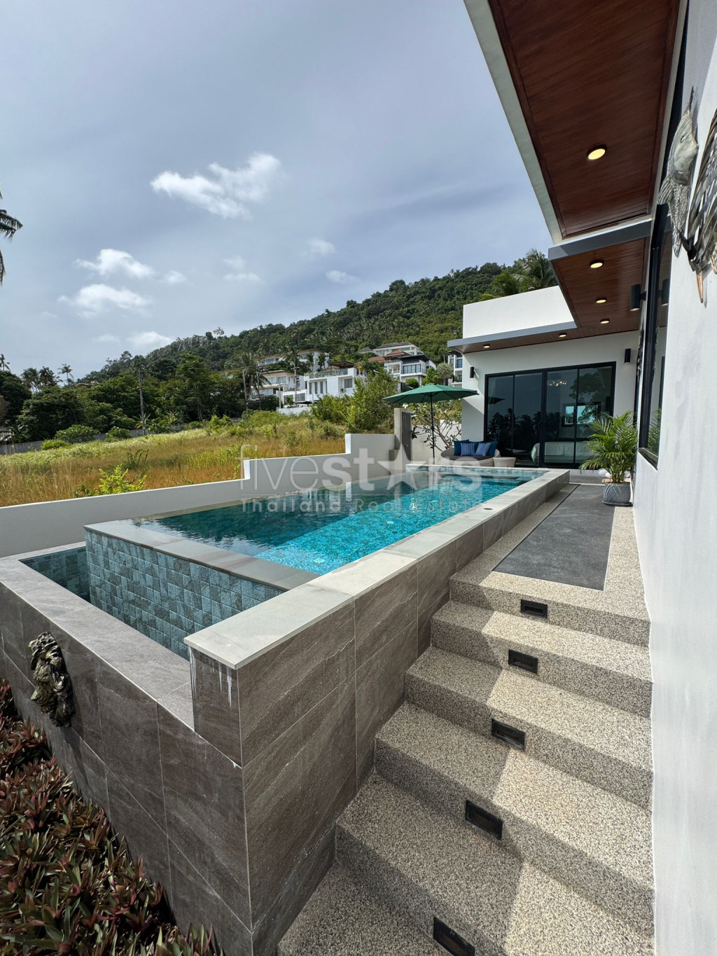 A vendre villa neuve vue mer 4 chambres Bang Por Koh Samui, photo 2