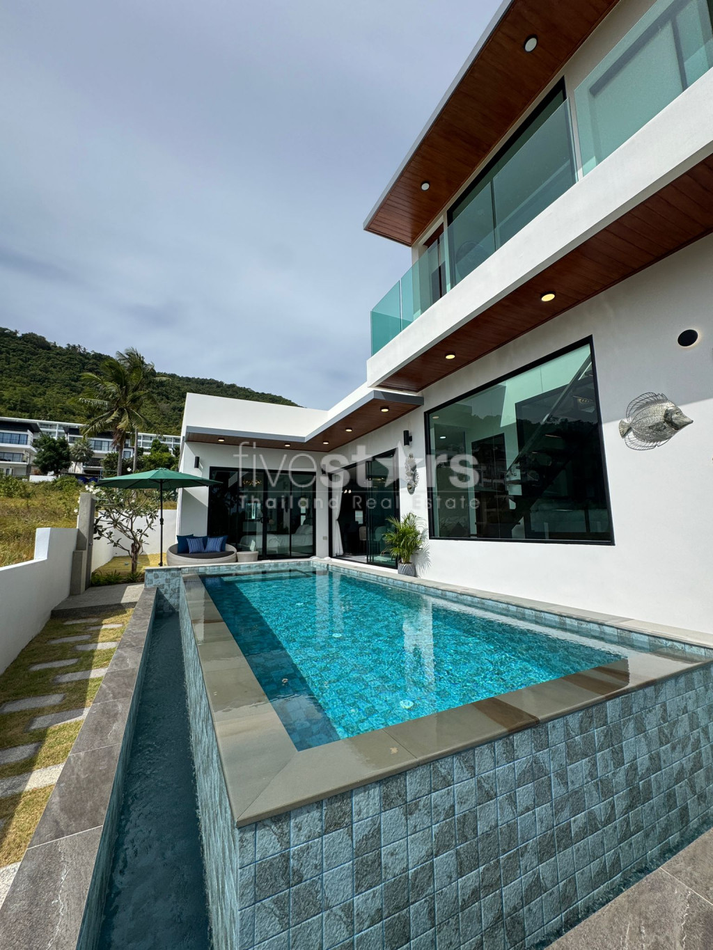 A vendre villa neuve vue mer 4 chambres Bang Por Koh Samui, photo 6