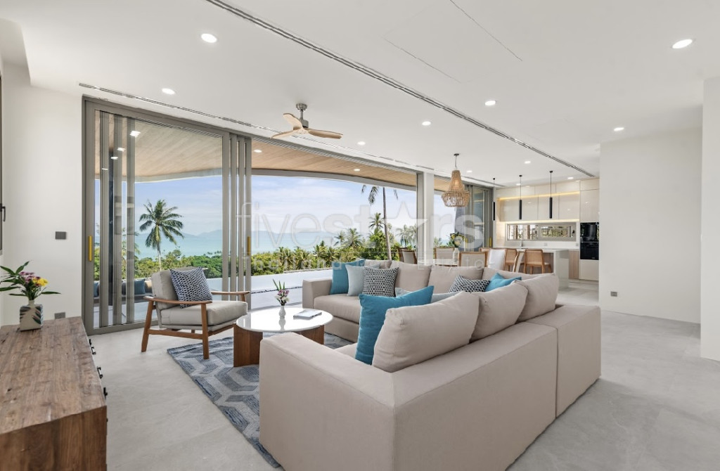 Villa vue mer 4 chambres à vendre Bang Por Koh Samui, photo 5