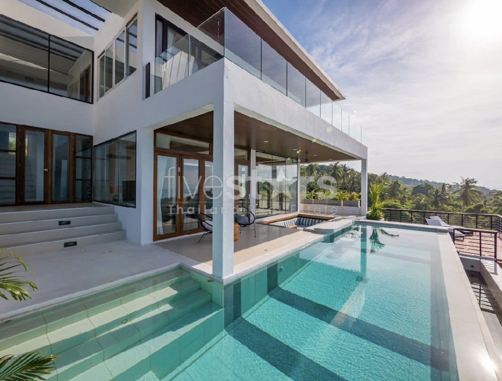 Amazing sea view 4 bedroom villa for sale bang Por koh Samui, photo 4