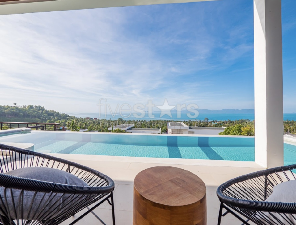 Amazing sea view 4 bedroom villa for sale bang Por koh Samui