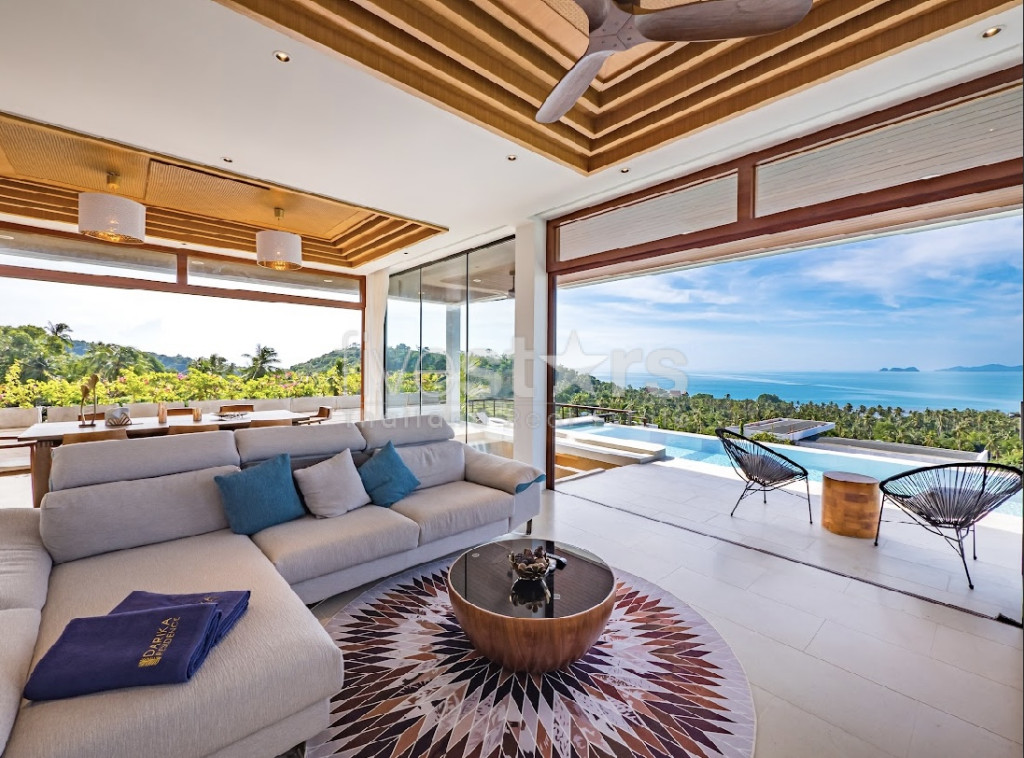 Amazing sea view 4 bedroom villa for sale bang Por koh Samui, photo 7