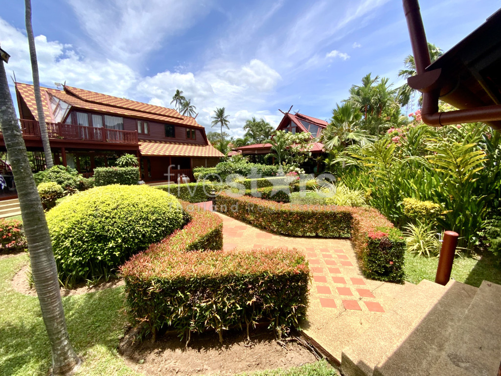 villa 4 chambres à vendre sur la plage de Bangpor Koh Samui, photo 5