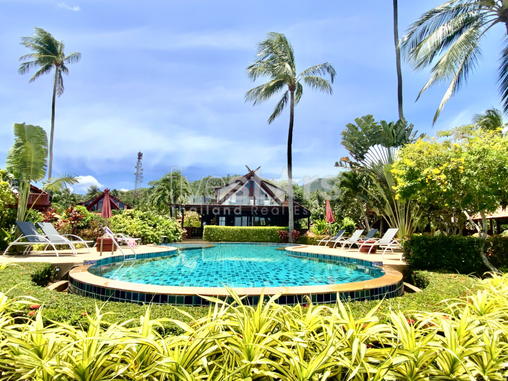 villa 4 chambres à vendre sur la plage de Bangpor Koh Samui, photo 3