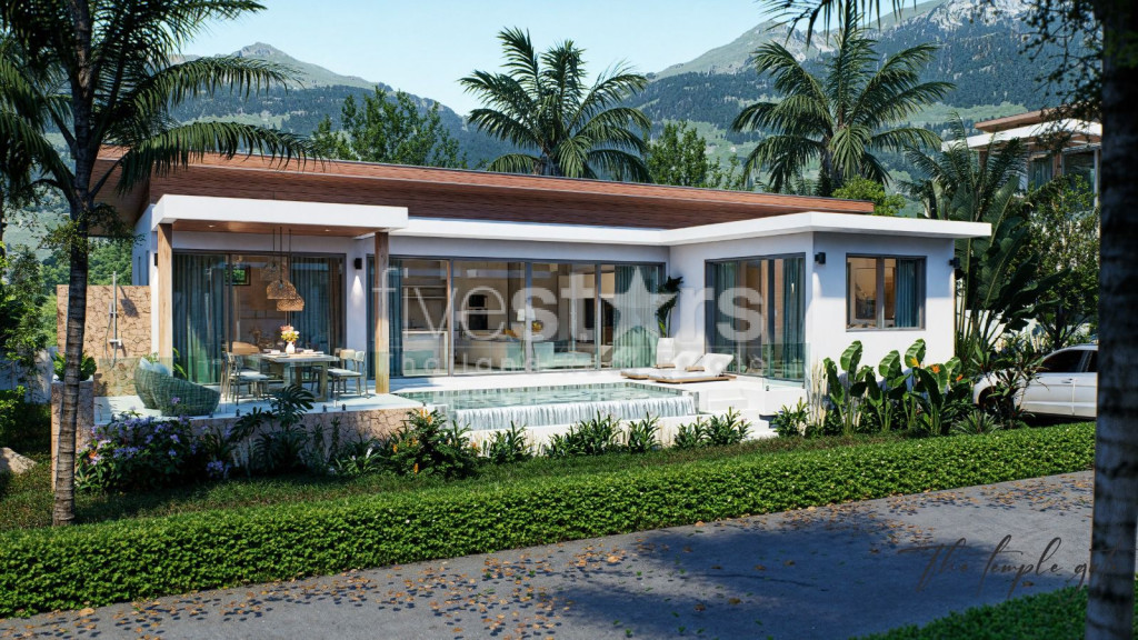 A vendre 3 chambres Lamai sur plan Koh Samui