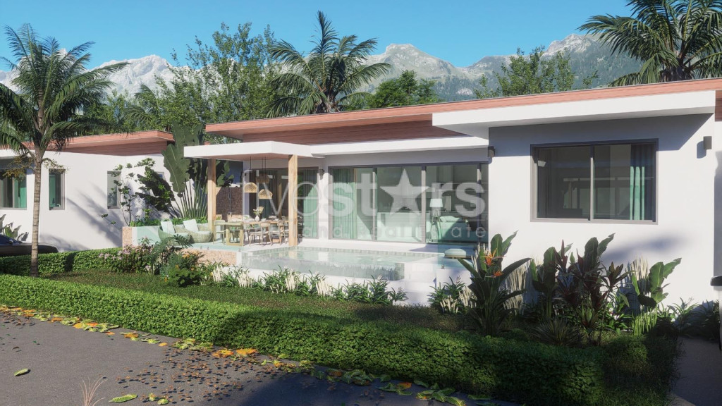 A vendre 3 chambres Lamai sur plan Koh Samui, photo 3