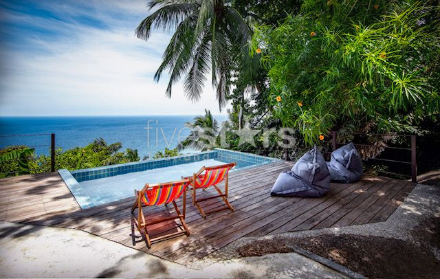 A vendre à Koh Tao, 2 appartements avec une vue imprenable sur Koh Nangyuan