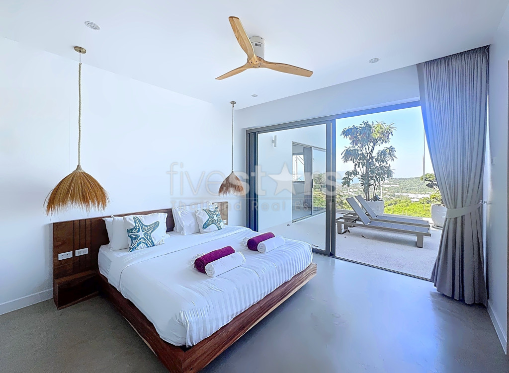 Villa 3 chambres avec superbe vue mer à vendre – Bophut, photo 8