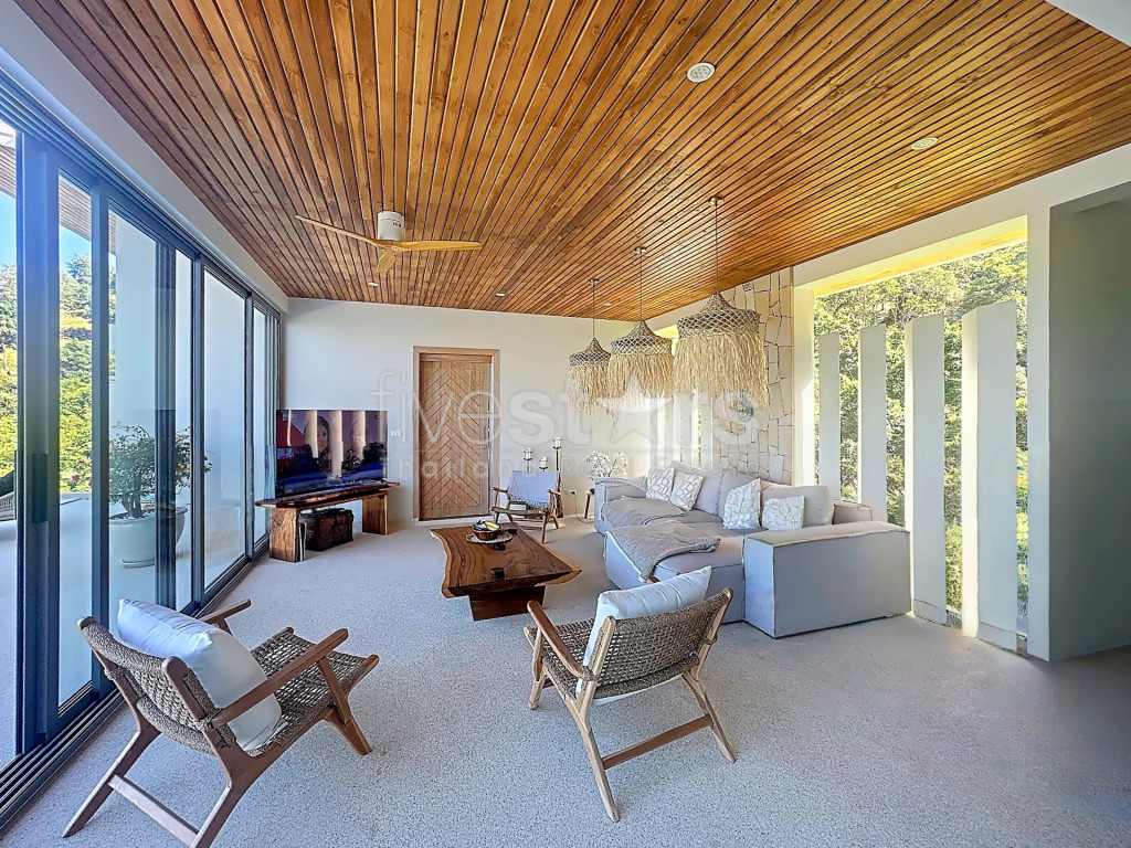 Villa 3 chambres avec superbe vue mer à vendre – Bophut, photo 4