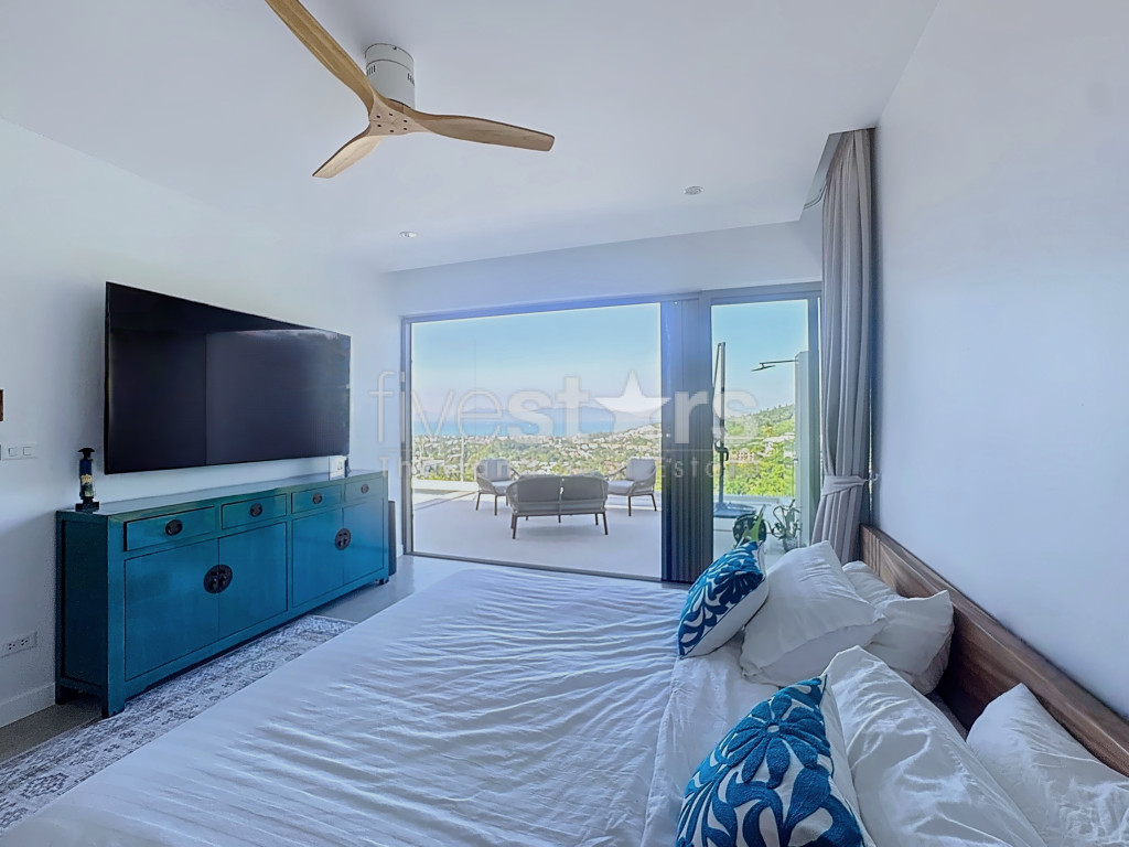 Villa 3 chambres avec superbe vue mer à vendre – Bophut, photo 5