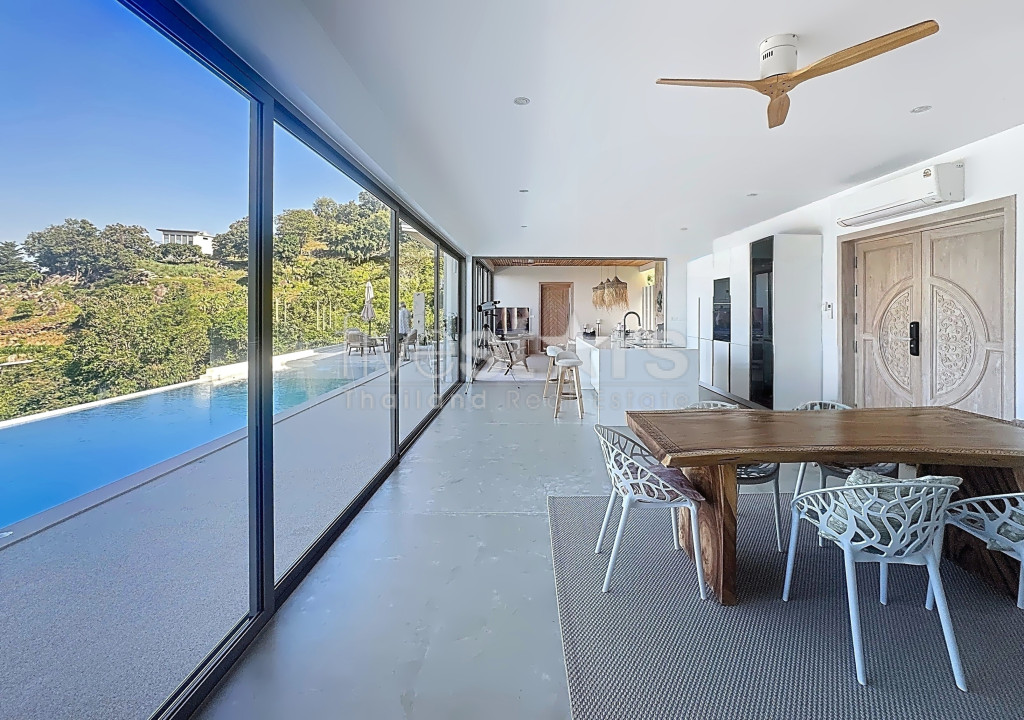 Villa 3 chambres avec superbe vue mer à vendre – Bophut, photo 3