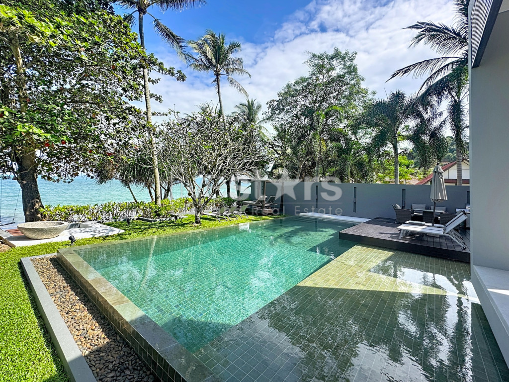 Superbe villa 3 chambres en front de mer à Koh Samui