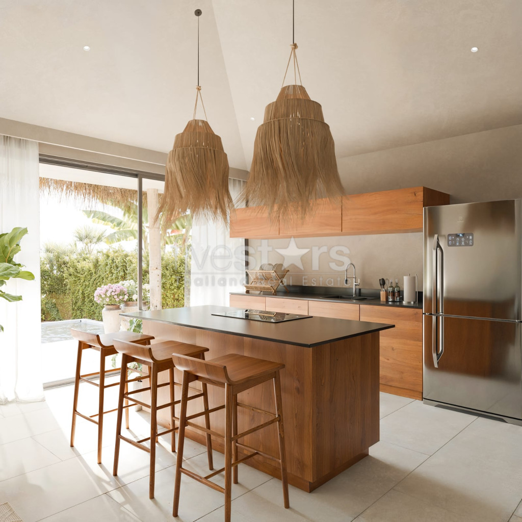 villa de styla balinais avec 2 chambres à vendre quartier Bophut, photo 12