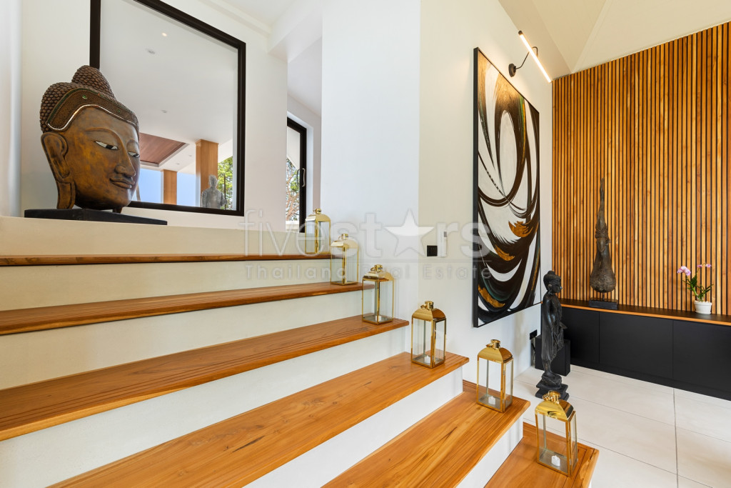 Superbe villa 4 chambres avec une des plus jolie vue de Koh Samui, photo 5