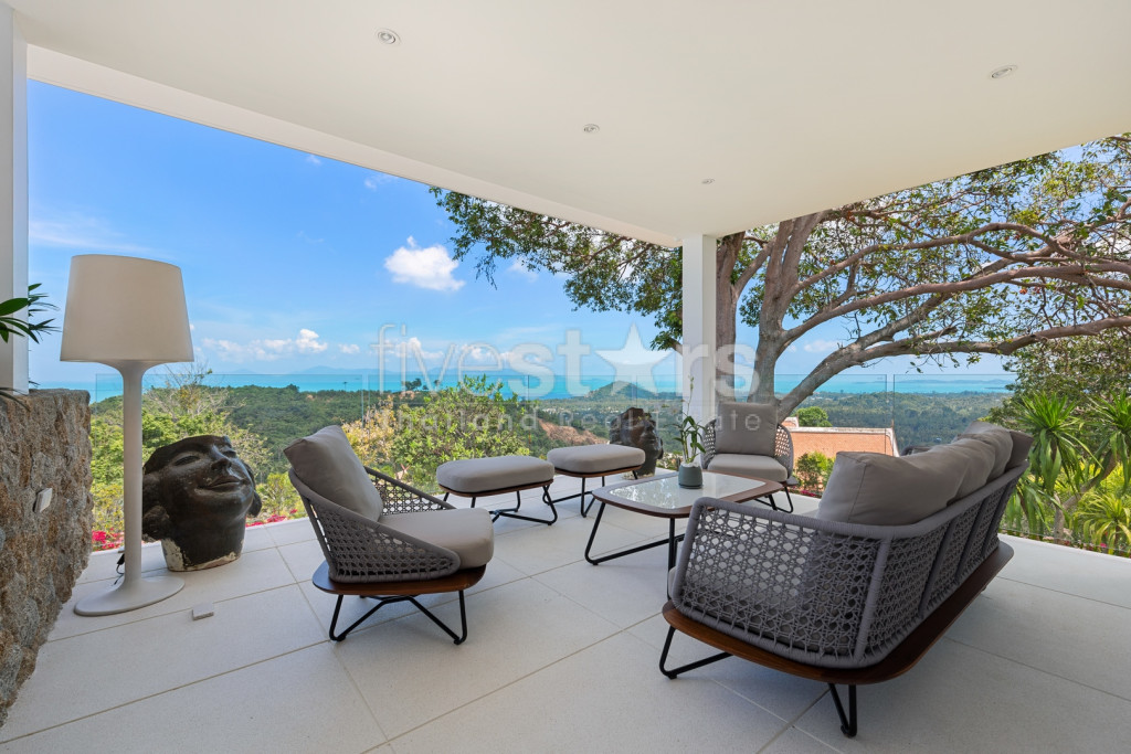 Superbe villa 4 chambres avec une des plus jolie vue de Koh Samui, photo 14