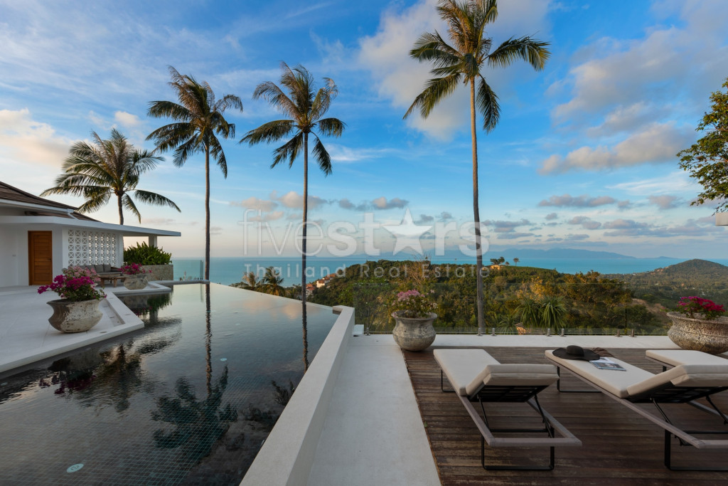 Superbe villa 4 chambres avec une des plus jolie vue de Koh Samui, photo 10