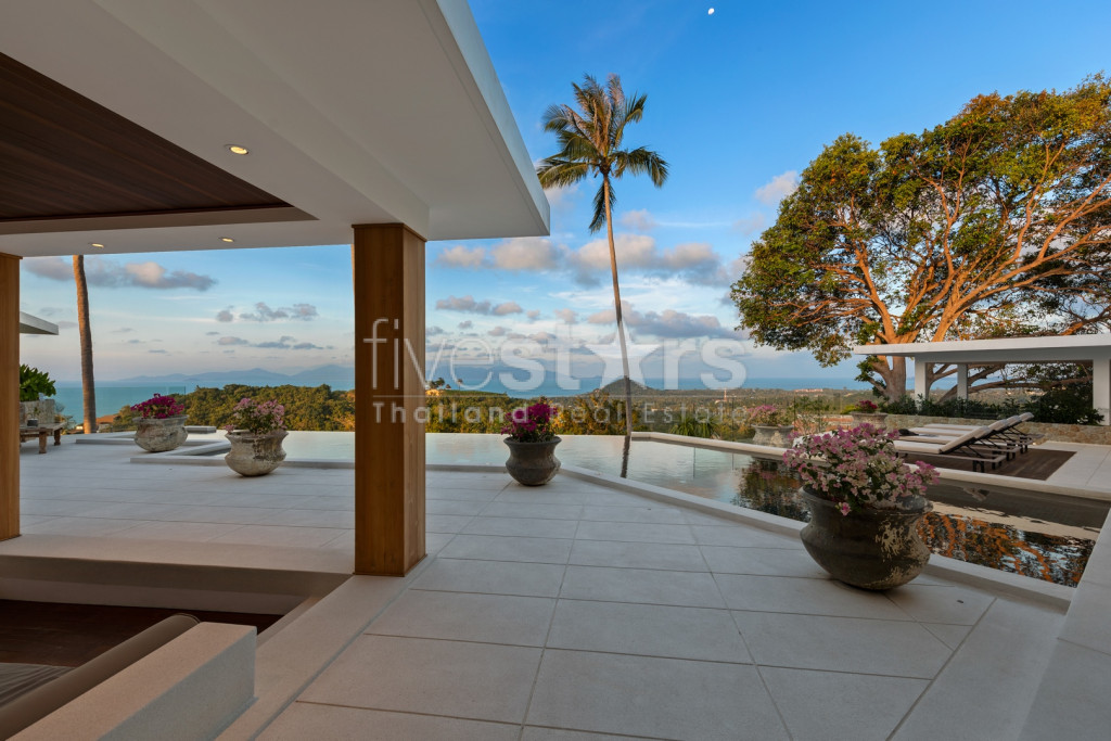 Superbe villa 4 chambres avec une des plus jolie vue de Koh Samui, photo 9