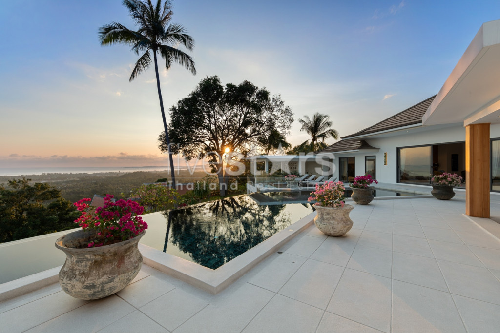 Superbe villa 4 chambres avec une des plus jolie vue de Koh Samui, photo 12