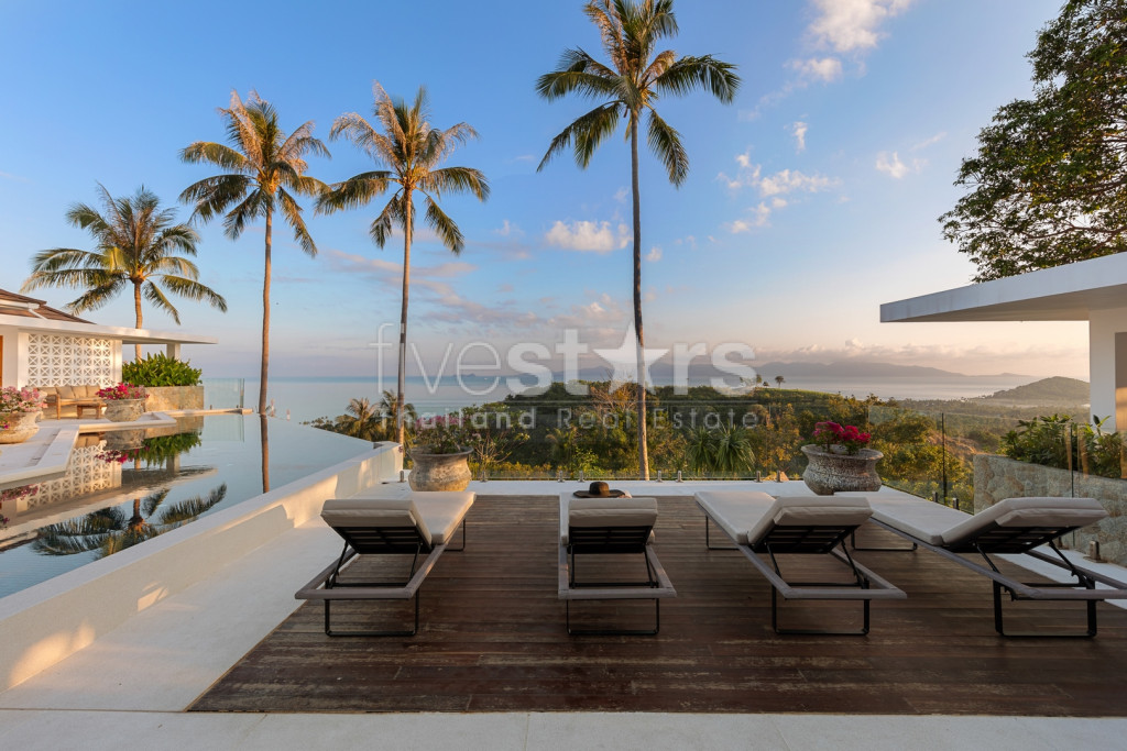 Superbe villa 4 chambres avec une des plus jolie vue de Koh Samui, photo 23