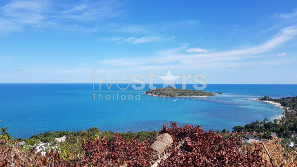 A vendre 3 parcelles avec vue mer entre les plages de Choeng Mon et de Chaweng, photo 6