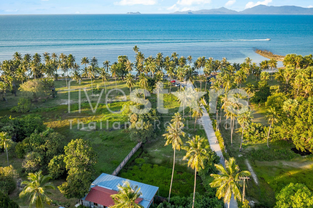 Terrain en front de mer à vendre à Koh Samui, photo 11