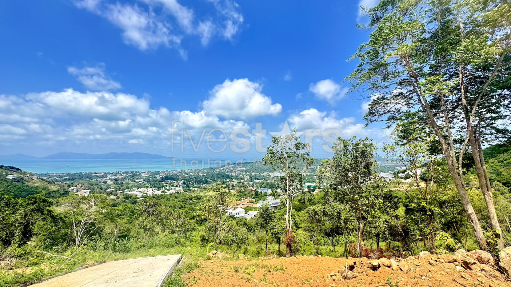 Terrain à vendre avec une superbe vue mer sur Bophut, photo 3