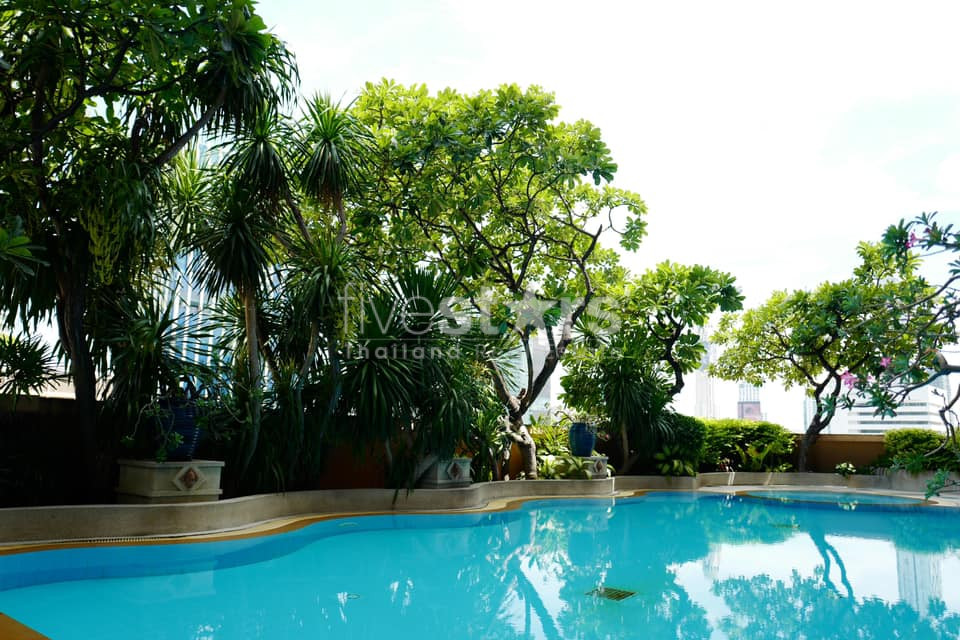 Modern unit 2 bedrooms for rent near BTS Chidlom, photo 9