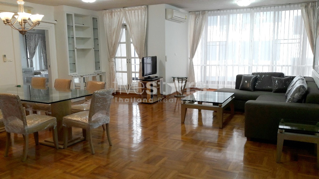 Appartement de 3 chambres à louer non loin du BTS Chit Lom