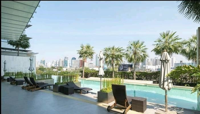 Condo de 2 chambres à louer près de la station de MRT Khlong Toei, photo 15