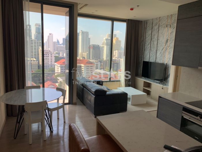 Modern 2 bedrooms condo for rent in Asoke area, photo 2