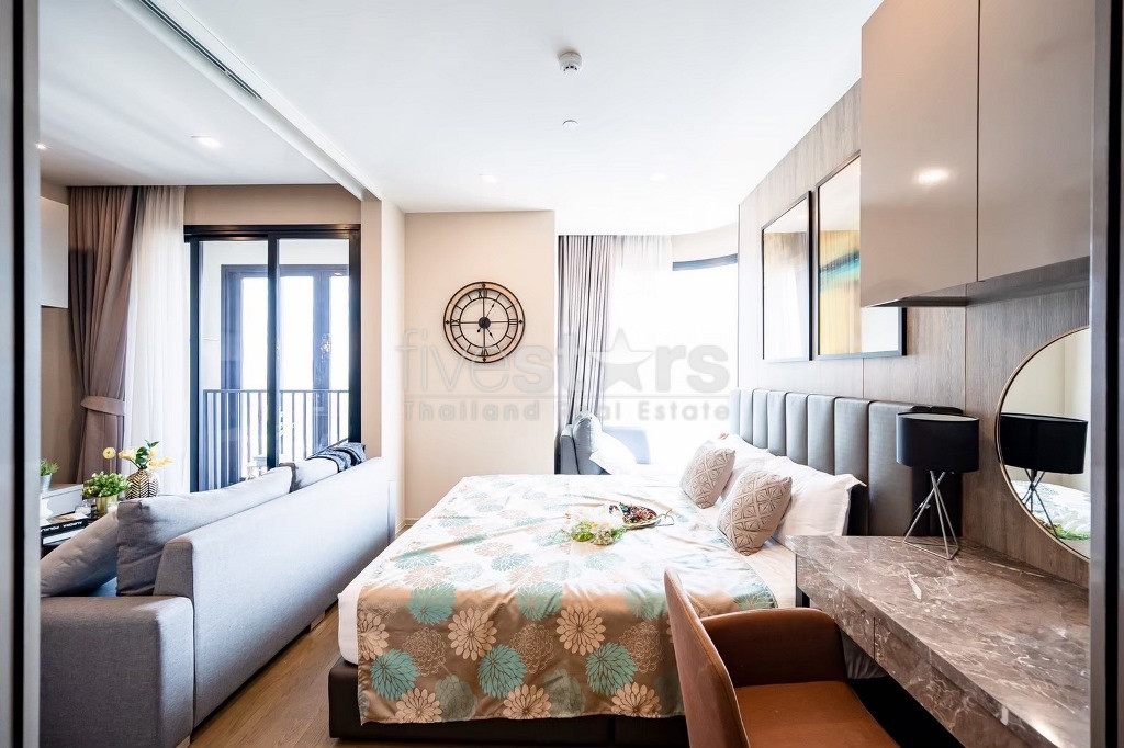 Condo moderne 1 chambre à louer près de la station Asoke BTS, photo 6