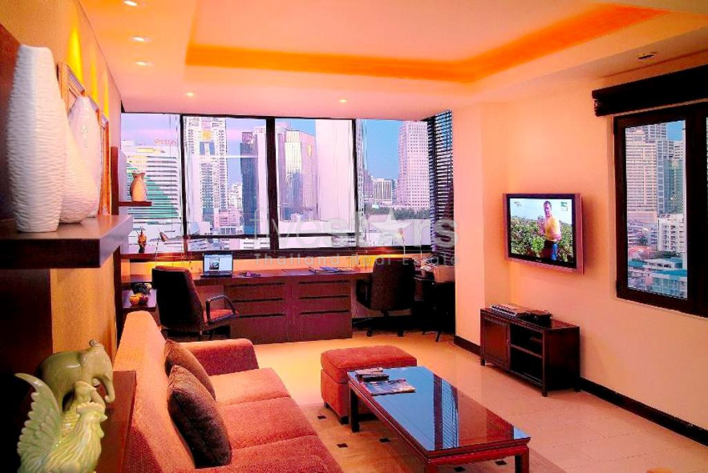 Penthouse 2 chambres jardin privé à vendre proche de la station Nana BTS, photo 12