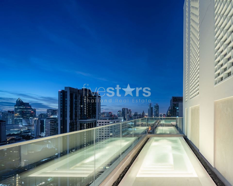 Condo neuf de 2 chambres à louer à proximité de la station Asoke BTS, photo 6