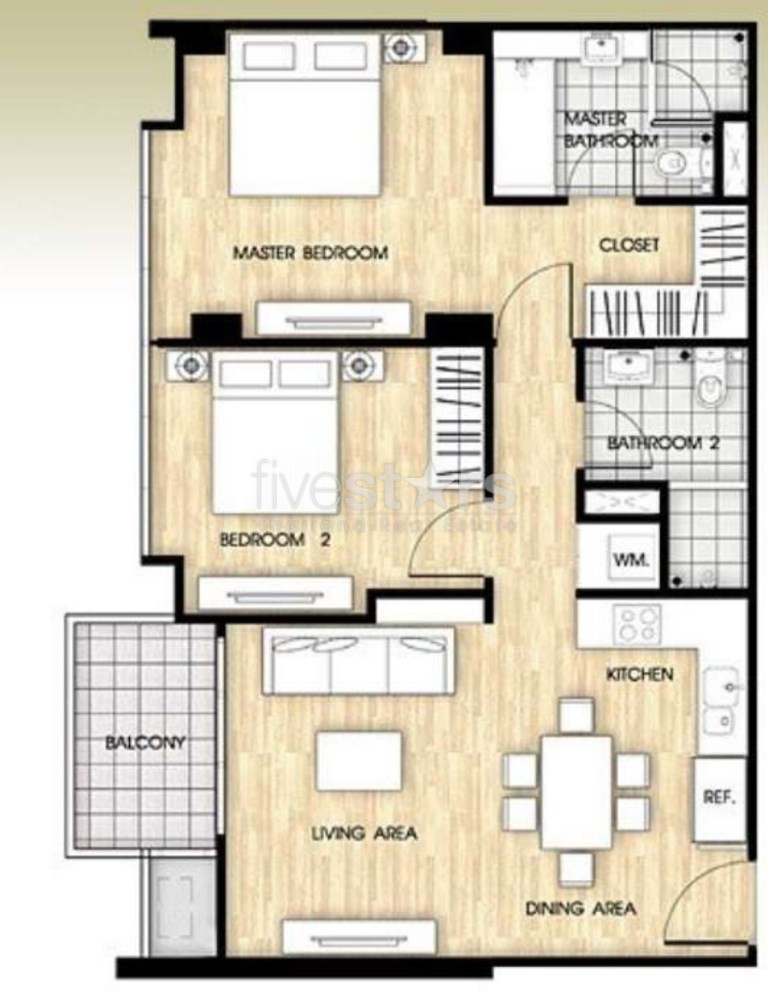 Appartement de 2 chambres à vendre proche du BTS Nana, photo 12