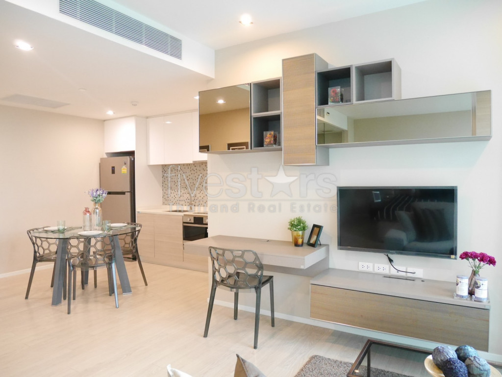 Appartement de 1 chambre à louer dans une résidence de standing proche du BTS Asoke, photo 4