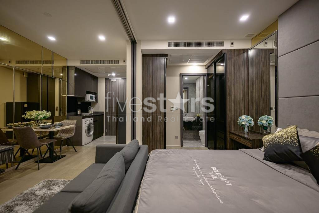 Condo moderne 1 chambre à louer près de la station Asoke BTS, photo 7