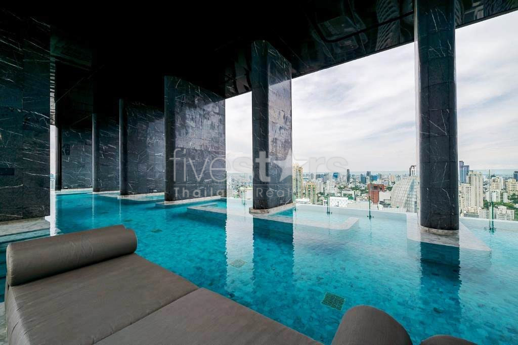 Condo moderne 1 chambre à louer près de la station Asoke BTS, photo 19