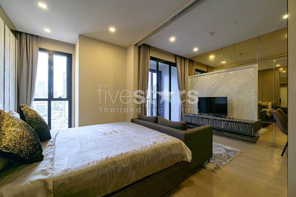 Condo moderne 1 chambre à louer près de la station Asoke BTS, photo 6