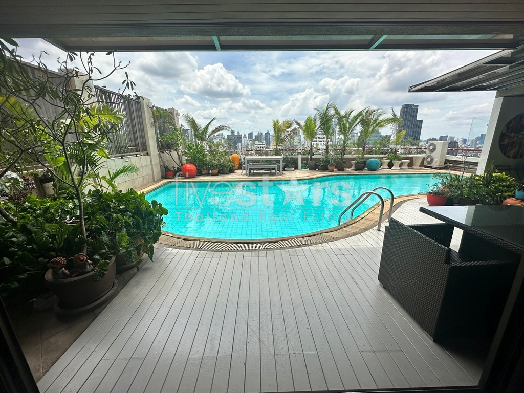 Penthouse 3 chambres avec piscine à vendre quartier Asoke, photo 3
