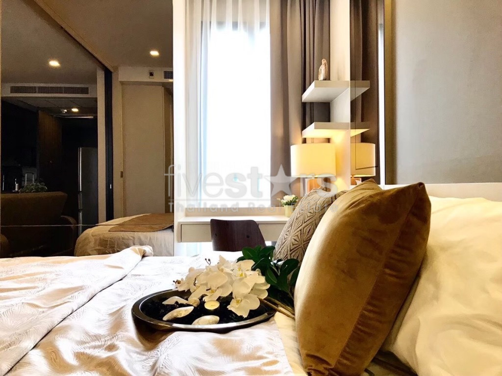 Condo moderne 1 chambre à louer près de la station Asoke BTS, photo 11